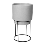 b.for studio rond 22cm living ciment